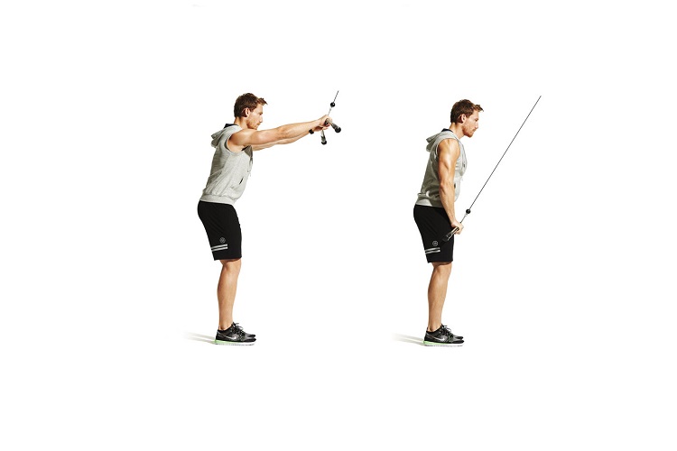 12 Arm Workouts With Resistance Bands