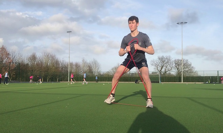 #11 Lateral Band Walk