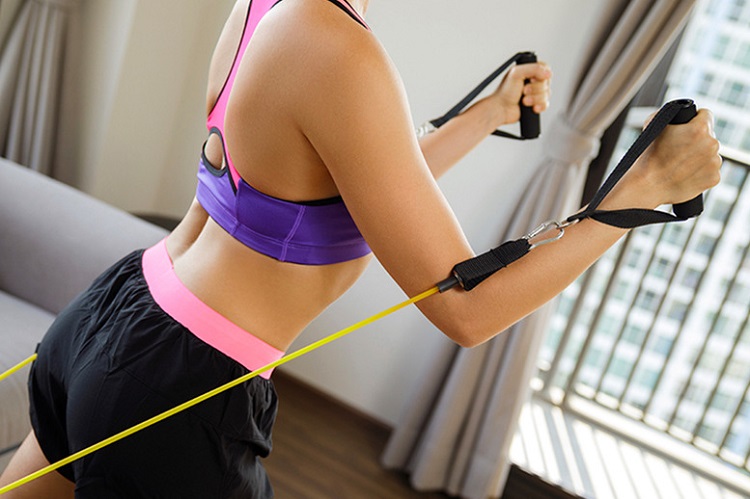 #4 Resistance Band Chest Fly