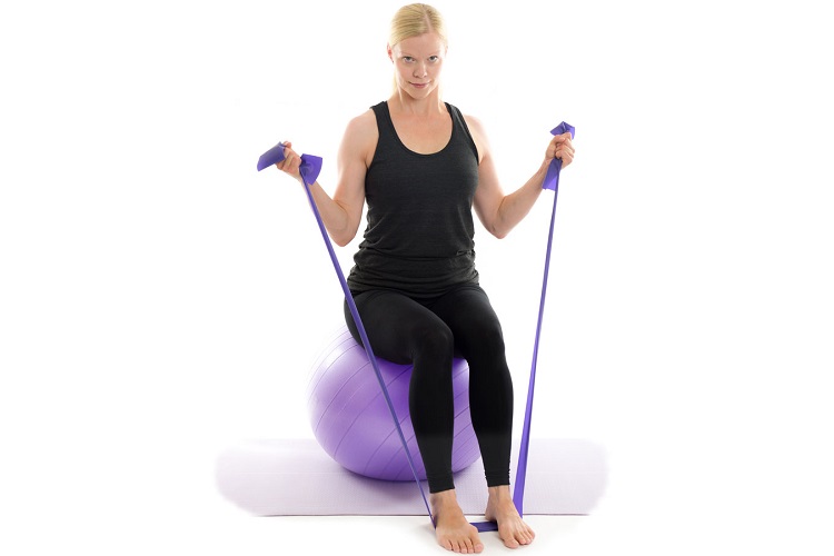 12 Arm Workouts With Resistance Bands