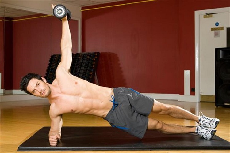 #7 Side Plank Raise