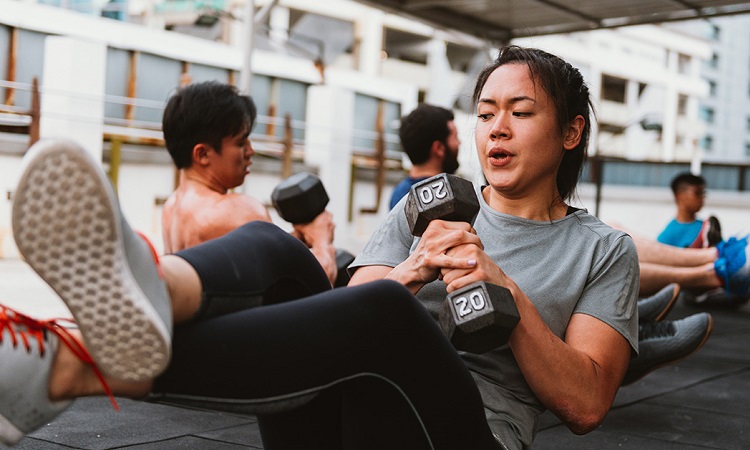 #9 Weighted sit-ups