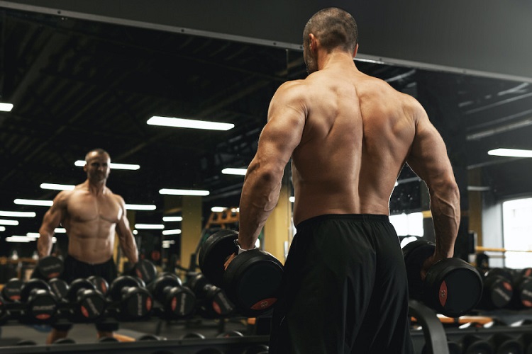 #6 Dumbbell Shoulder Shrugs