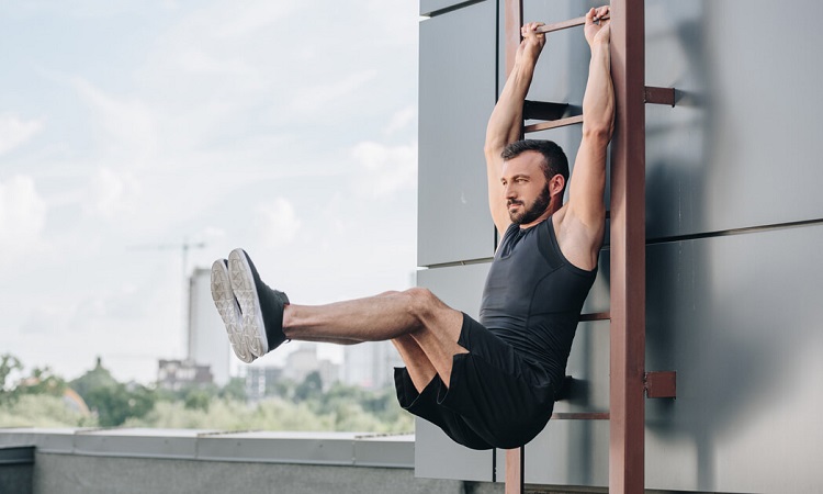 #6Â Hanging Legs Raise